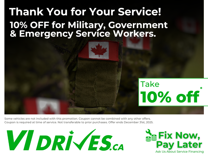 10% Off for Military & Government Workers!