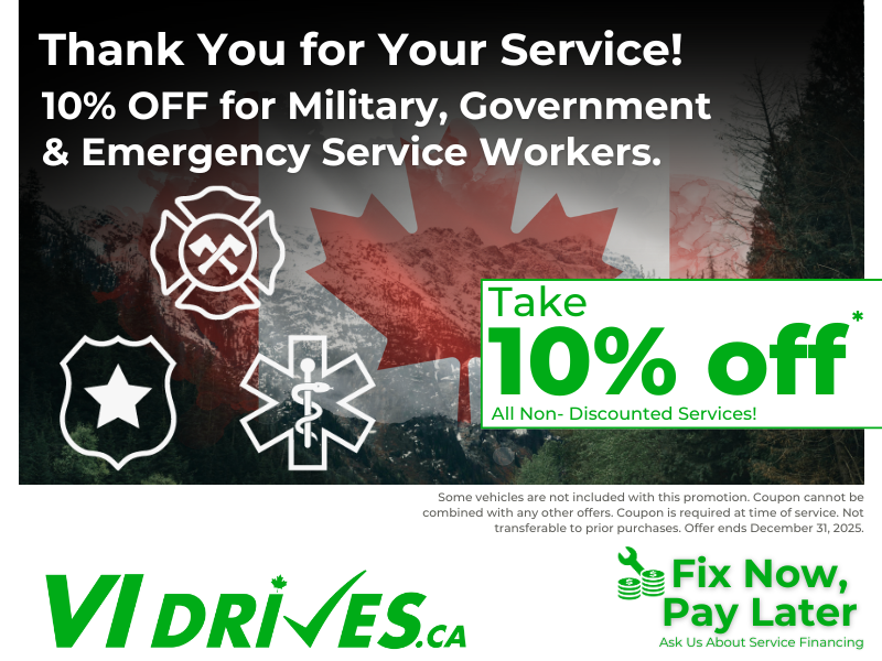 10% Off for Military & Government Workers!
