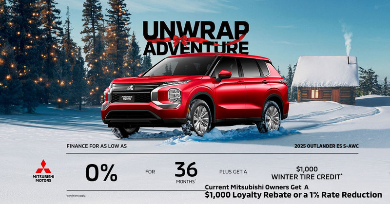 Get the 2025 Mitsubishi Outlander