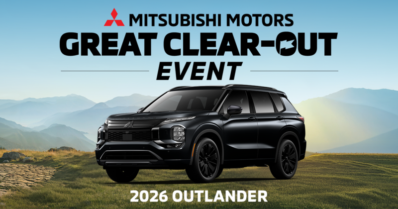 Get the 2026 Mitsubishi Outlander