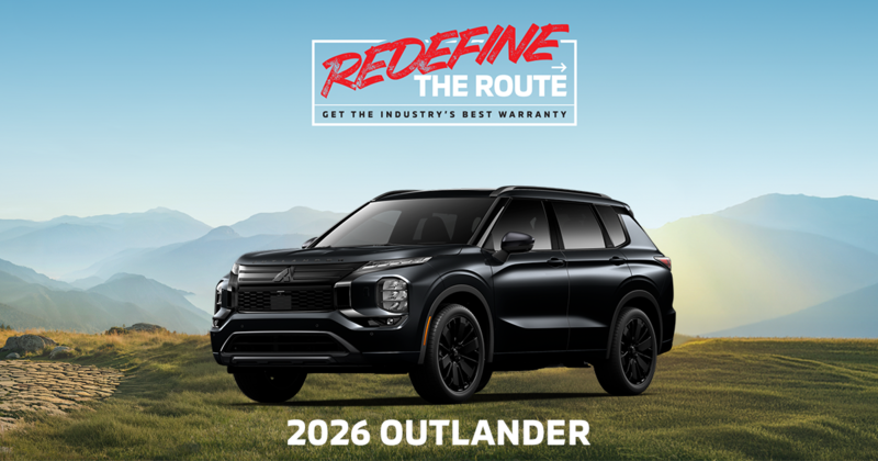 Get the 2026 Mitsubishi Outlander