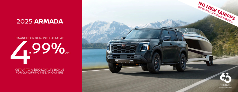 Get the 2025 Nissan Armada