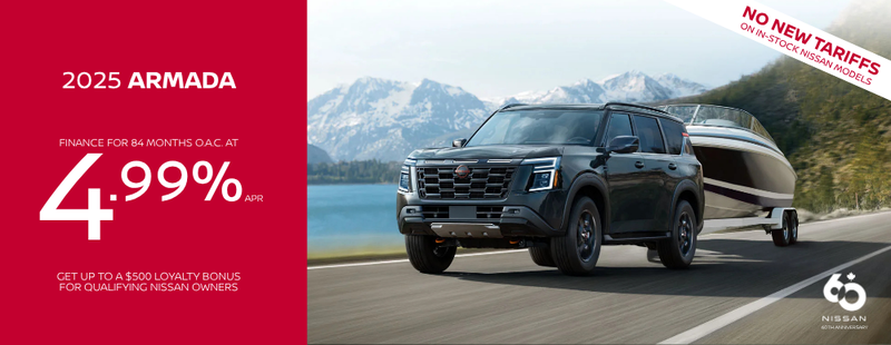 Get the 2025 Nissan Armada
