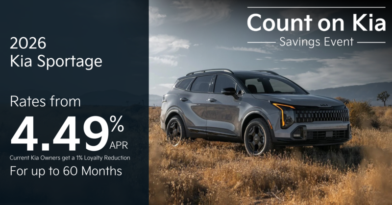 Get the 2026 Sportage