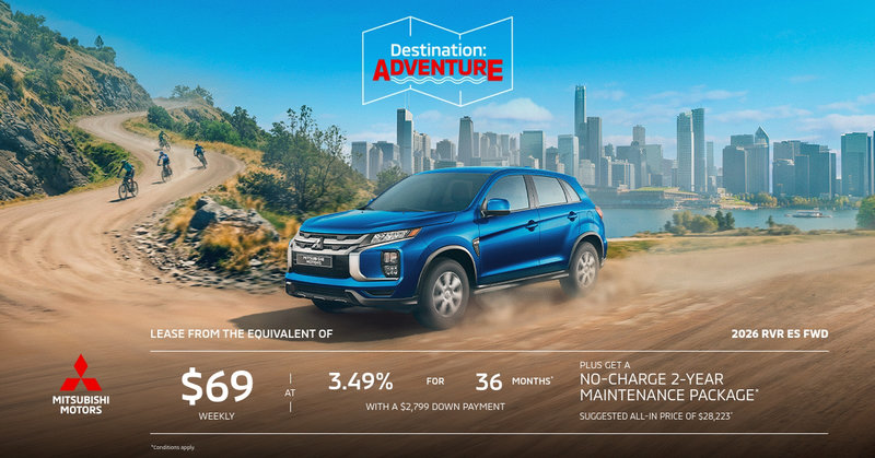 Get the 2026 Mitsubishi RVR