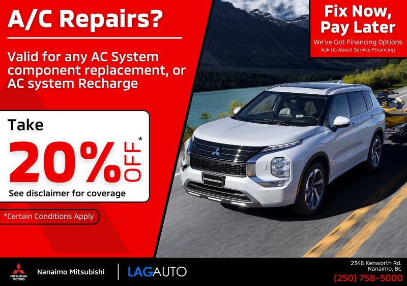 20% Off A/C Recharge & Repairs