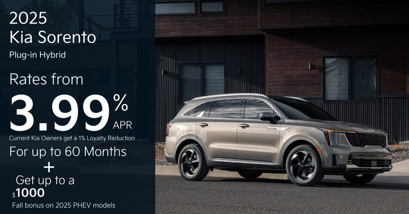 Get the 2025 Sorento Plug-in Hybrid