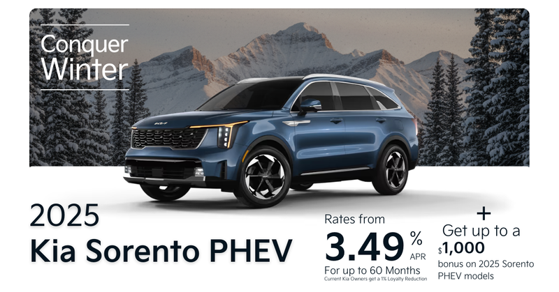 Get the 2025 Sorento Plug-in Hybrid