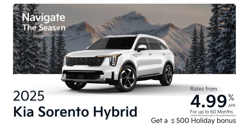 Get the 2025 Sorento Hybrid