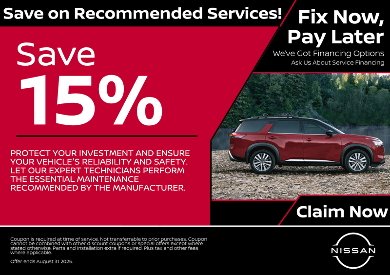 Save on Factory Recommended Service