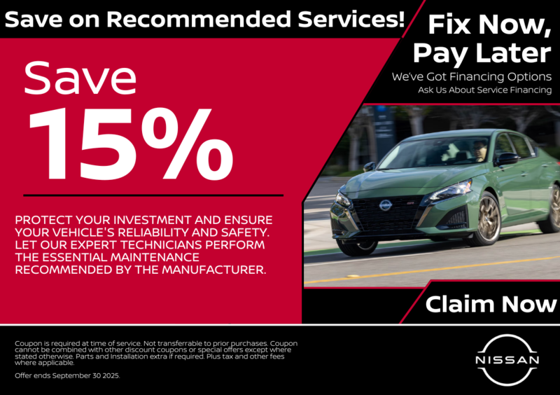 15% OFF FACTORY MAINTENANCE
