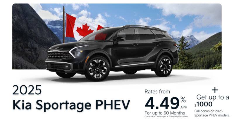 Get the 2025 Sportage PHEV