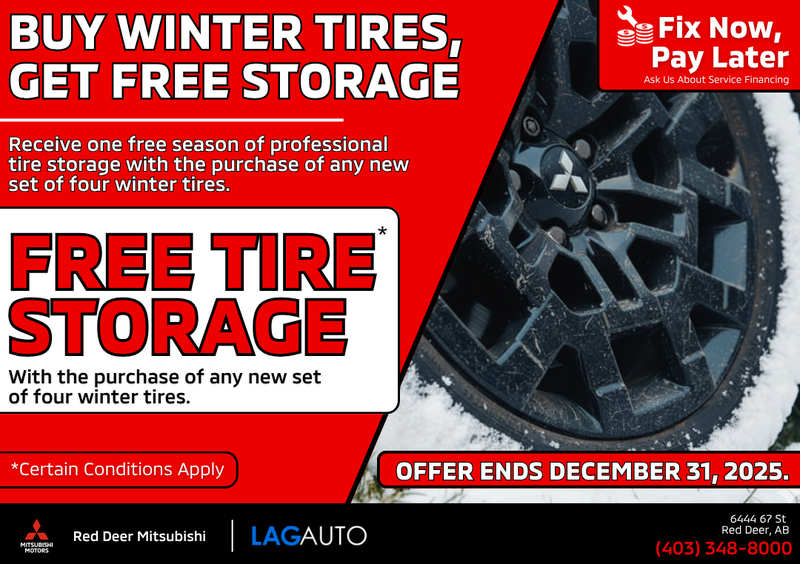 Free Tire Storage