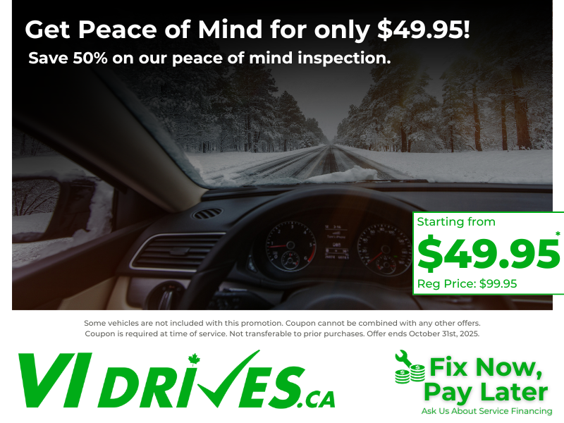50% Off Peace of Mind Inspection