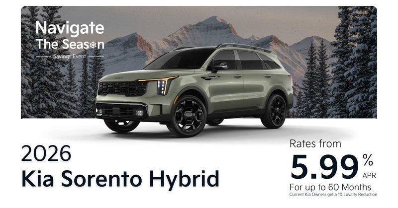 Get the 2026 Sorento Hybrid