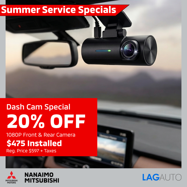 20% OFF Front & Rear Dash Cam | Protect Yourself in Nanaimo