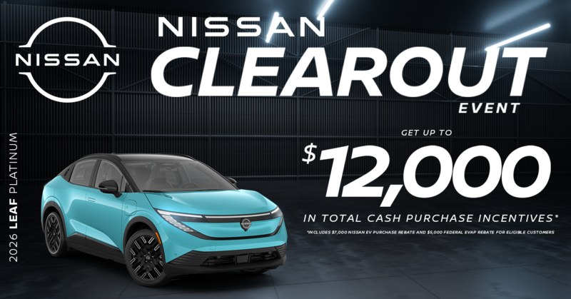 Get the 2026 Nissan Leaf!