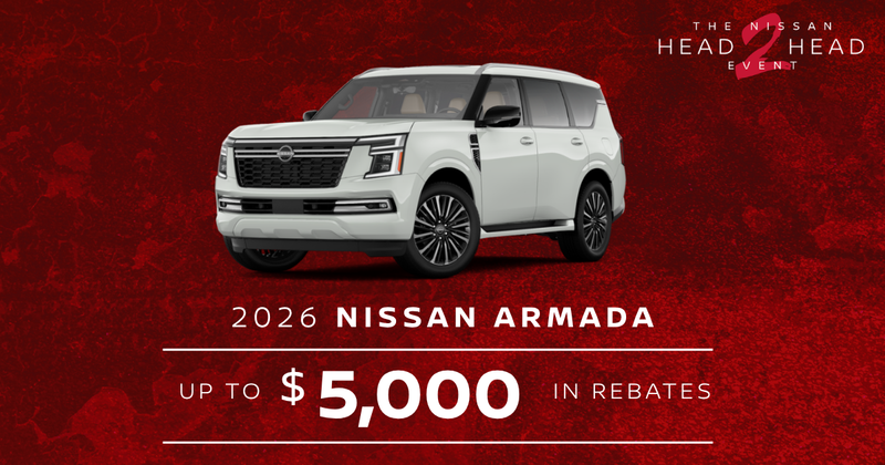 Get the 2026 Nissan Armada!