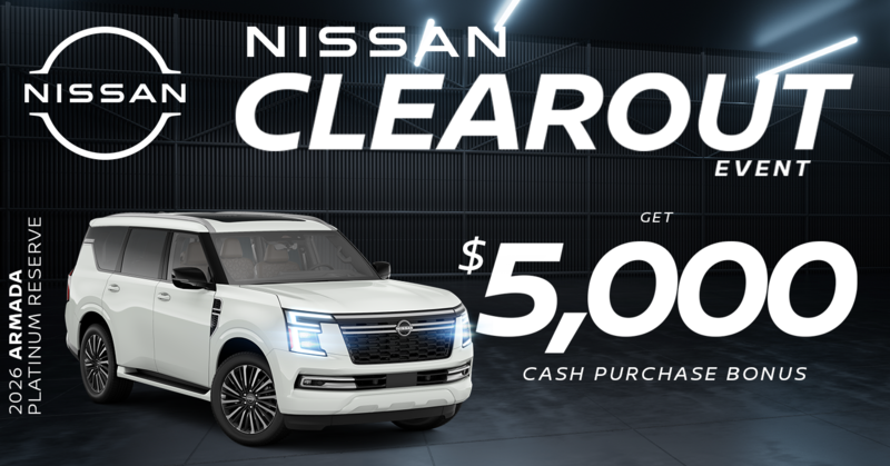 Get the 2026 Nissan Armada!