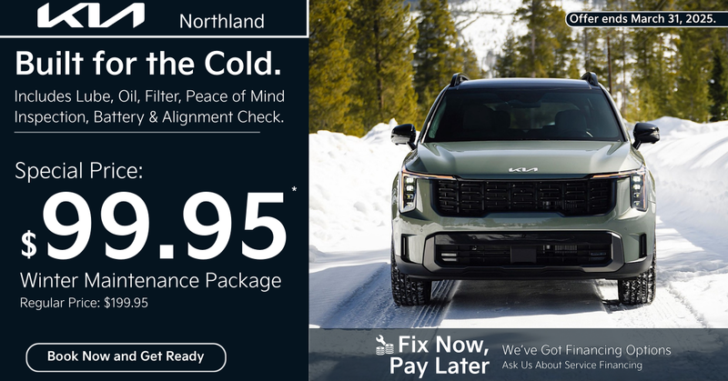 Kia Winter Maintenance Package | Oil Change and Inspection Deals