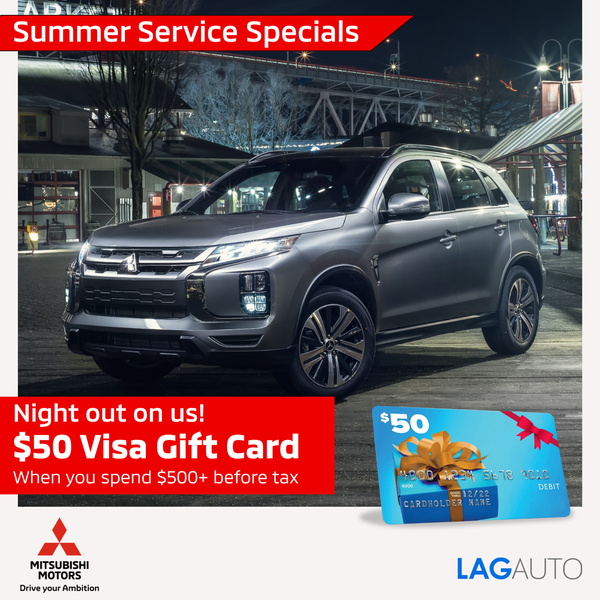 Night Out On Us! $50 Visa Gift Card