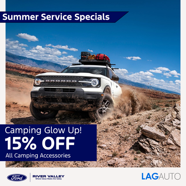 Camping Glow Up: 15% OFF Accessories