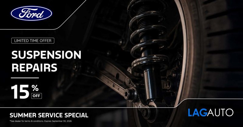 Stop the Suspense: 15% Off All Suspension Repairs