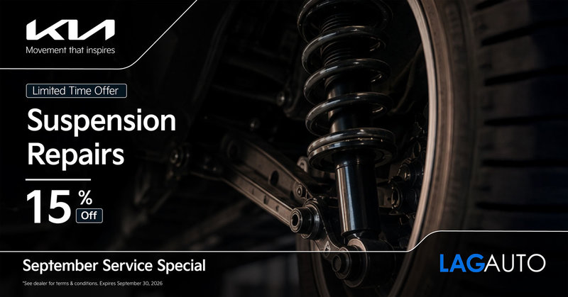 Stop the Suspense: 15% Off All Suspension Repairs
