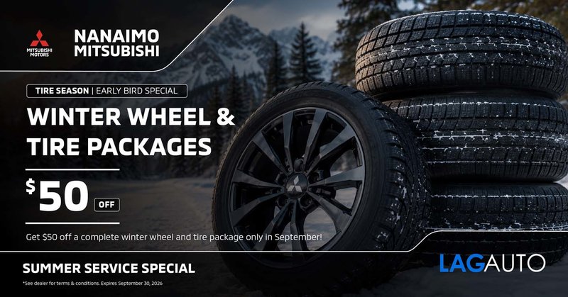 Early Bird Special: $50 Off Winter Wheel & Tire Packages