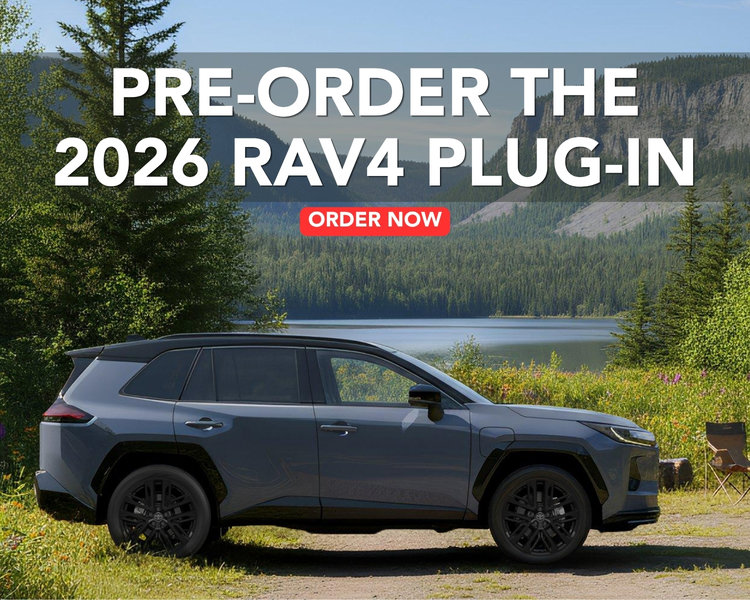 Précommandez le RAV4 hybride branchable 2026 !