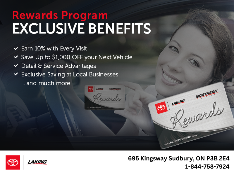 Take Advantage of Laking Toyota's Rewards Program