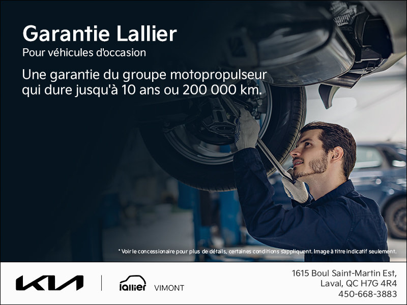 Garantie Lallier pour véhicules d'occasion