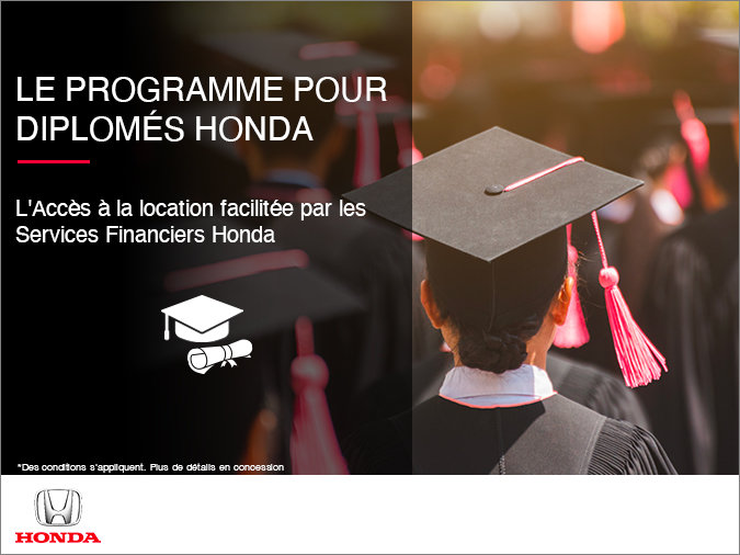 Programme pour diplomés Honda