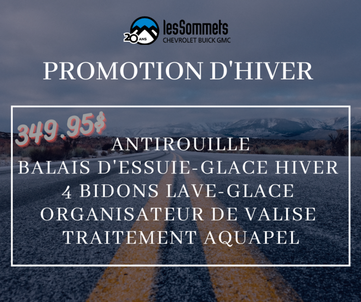 PROMOTION D'HIVER