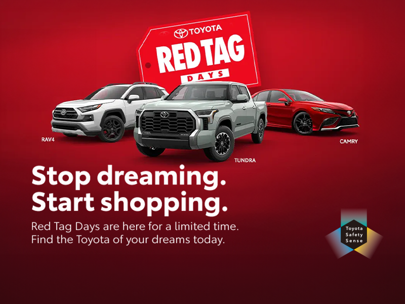 Red Tag Days!
