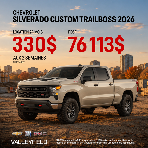 Silverado Custom Trailboss 2026