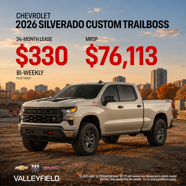 2026 Silverado Custom Trailboss