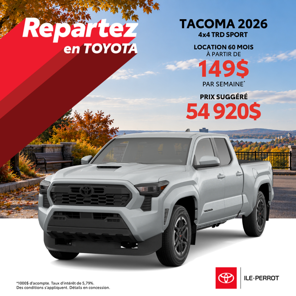 Toyota Tacoma TRD Sport 2026