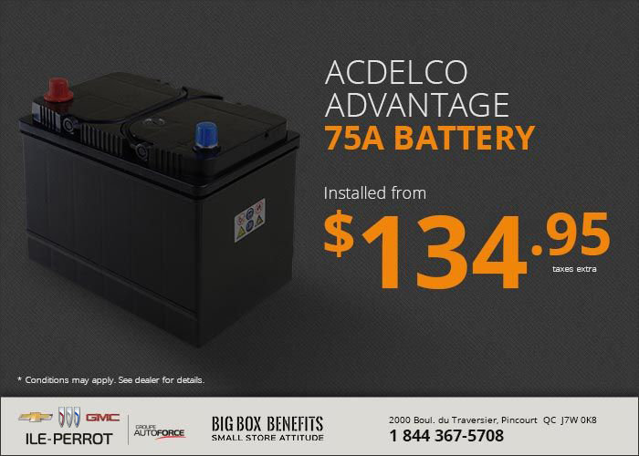 Acdelco Advantage 75A Battery