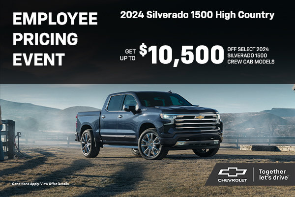 The 2024 Chevrolet Silverado 1500 High Country