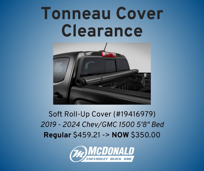 Tonneau Cover Clearance