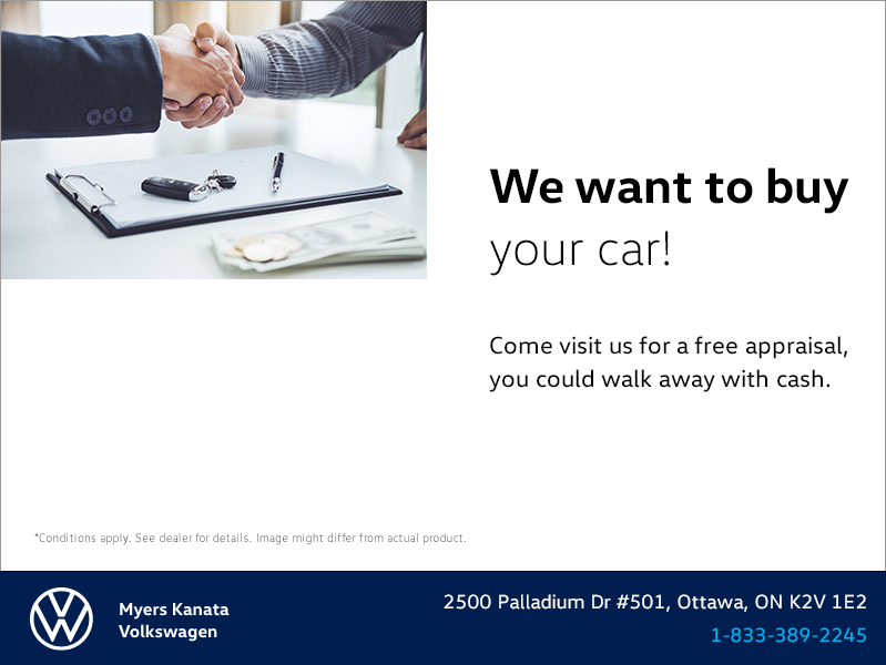 We want to buy your car!