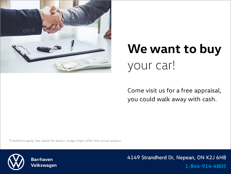 We want to buy your car!