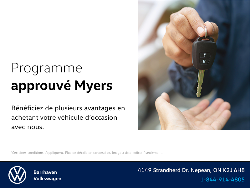 Programme approuvé Myers