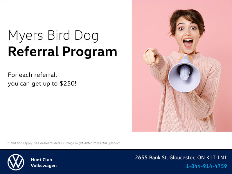Myers Bird Dog Referral Program