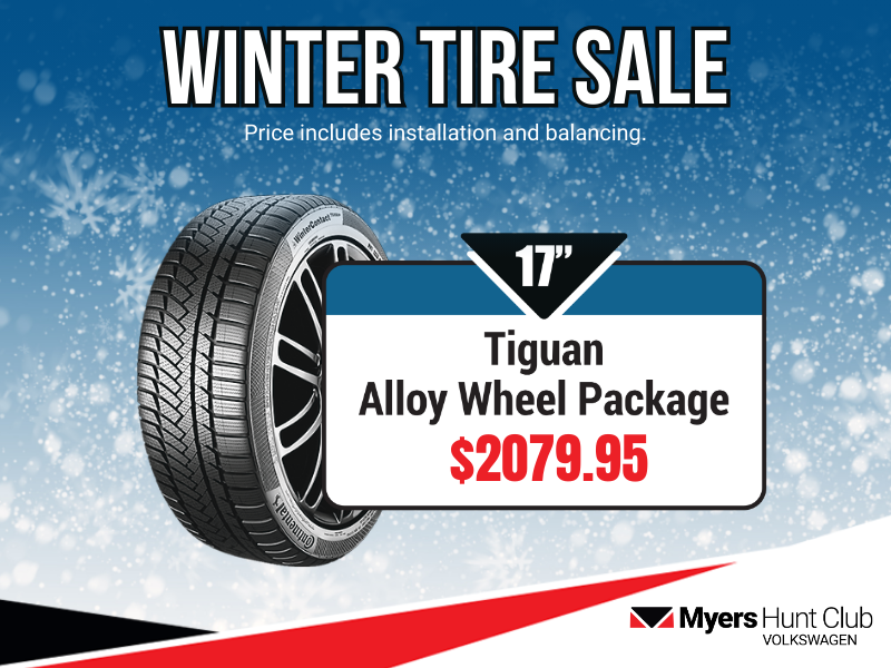 Tiguan Alloy Wheel Package