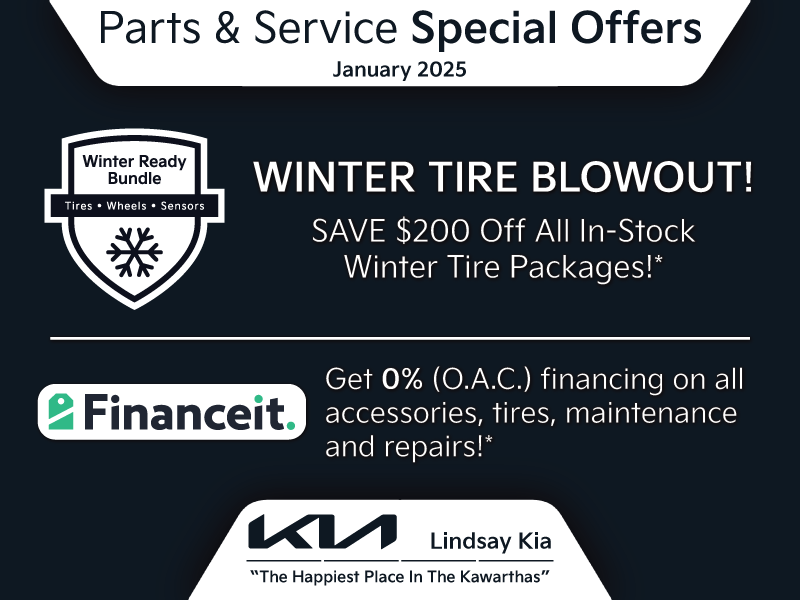 SAVE on winter tire packages!