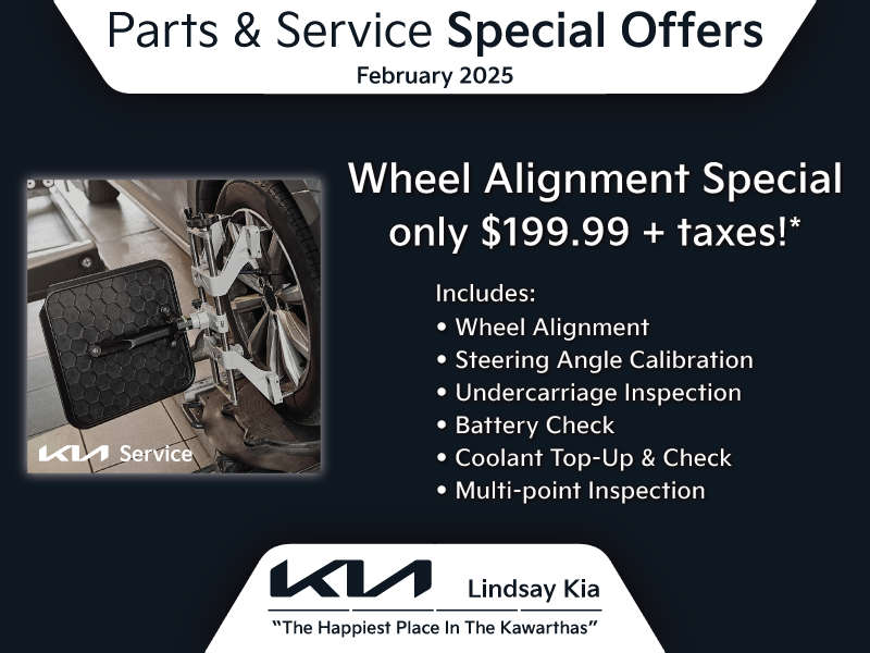 SAVE with our Wheel Alignment Special!