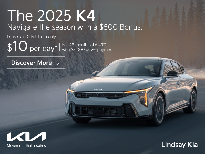 The 2025 Kia K4 - Lease Offer