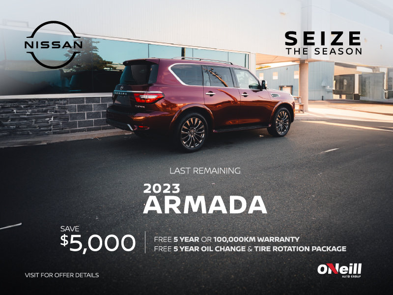 The 2023 Armada Grand Falls Windsor Nissan in Grand Falls